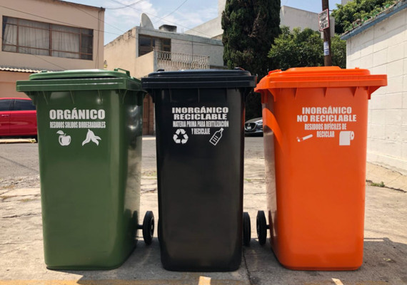 Contenedores de basura de 240 L - Distoc
