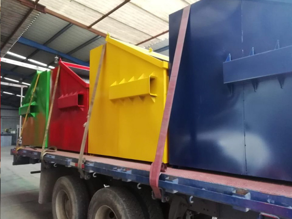 CONTENEDORES METÁLICOS DE BASURA